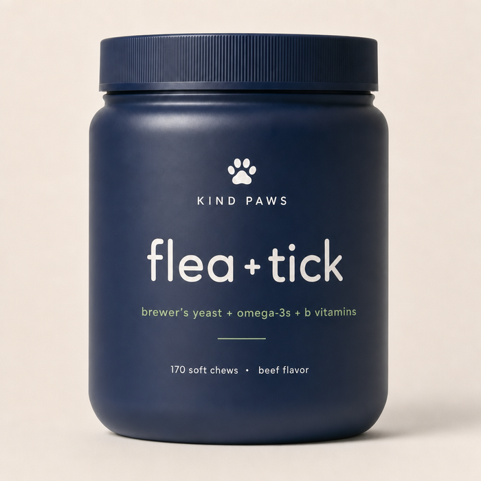 Kind Paws Flea + Tick Chews