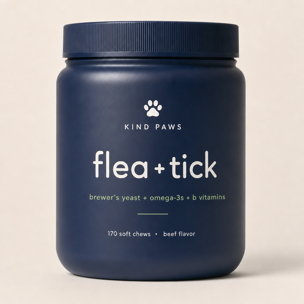 Kind Paws Flea + Tick Chews