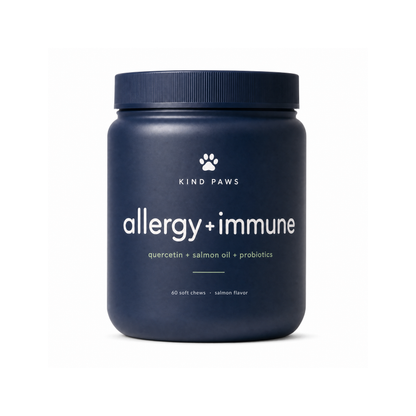 Kind Paws Allergy + Immune Chews — 60 soft chews, salmon flavor