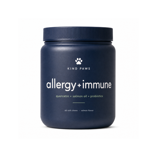 Kind Paws Allergy + Immune Chews — 60 soft chews, salmon flavor